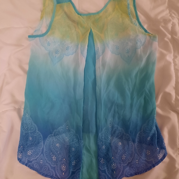 Pretty Candies button up tank top size S - Picture 3 of 3